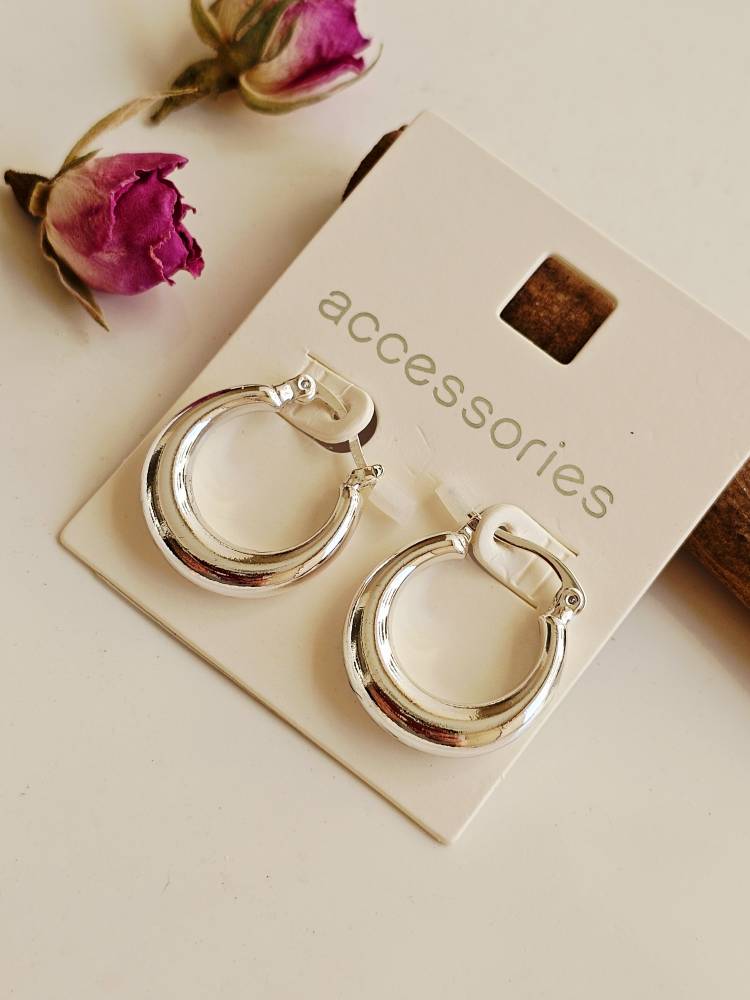 2 عدد گوشواره حلقه برند acc