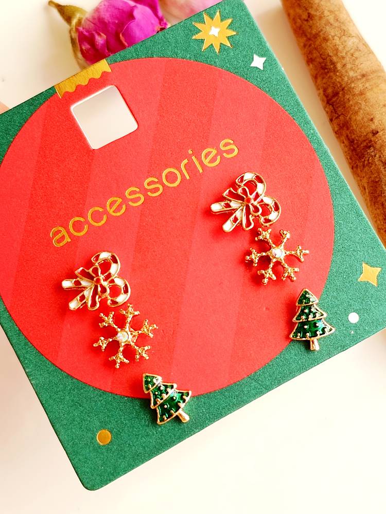 پک گوشواره کریسمسی برند acc